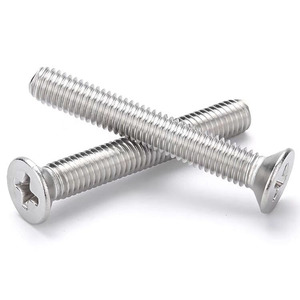 M1M1.2 M1.4 M1.6 M2 M2.5 M3 M4 Din965304ステンレス鋼クロスフィリップス皿頭ねじ工場卸売 - Product Image 6