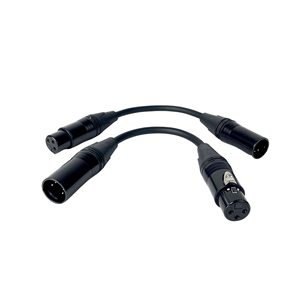 Fconnr 20Cm Microfoon Afgeschermd Xlr <span class=keywords><strong>Dmx</strong></span> Adapter Kabel 5 Pin Mannelijk Naar 3 Pin Vrouwelijk - Product Image 2