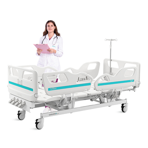 V4v可定制可移动5功能手动医疗病床，带升降系统 - Product Image 1
