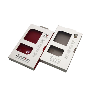 Özel baskılı temizle pencere telefon kılıfı ambalaj kutusu sünger astar ile cep telefonu telefon kılıfı için kabartmalı - Product Image 3