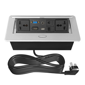 Persönlichkeit angepasste multifunktion ale universelle versteckte Desktop-Popup-Buchse mit USB-Anschluss für Office-Desktop-Buchse - Product Image 1