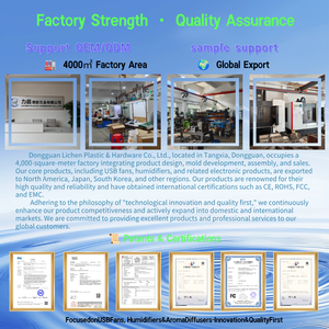 Xách tay USB nhựa máy tính để bàn <span class=keywords><strong>FAN</strong></span> 360 độ có thể điều chỉnh động cơ không chổi than gió mạnh tiếng ồn thấp cho văn phòng nhà xe - Product Image 6