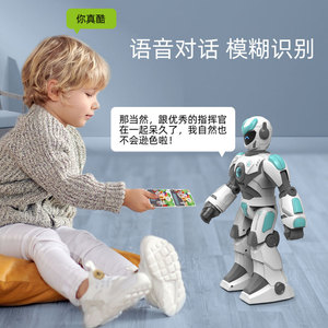 HY ToysJJRC, Интеллектуальный робот для программирования, английский детский игрушечный голосовой диалог, дистанционное управление - Product Image 3