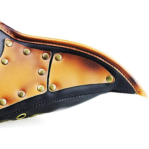 Özelleştirilebilir ortaçağ Steampunk deri maske cadılar bayramı partisi Cosplay sahne Retro gotik tarzı veba doktor maskesi - Product Image 4