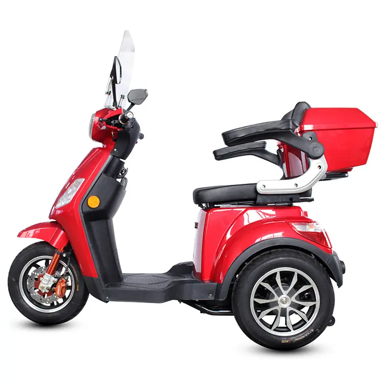 Xl triciclo scooter elétrico handicapado, adulto 1000w 3 rodas 60v
