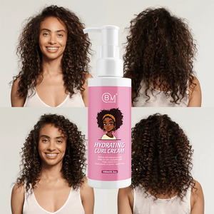 強いホールド保湿カーリングクリームカーリーヘアエンハンスおよび定義カール - Product Image 6