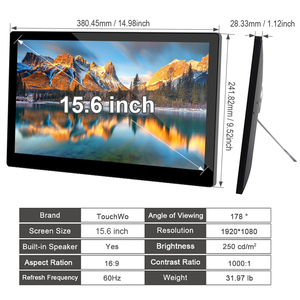 Дешевая Заводская 15-дюймовая Светодиодная панель для видеодисплея Android All-in-One - Product Image 5