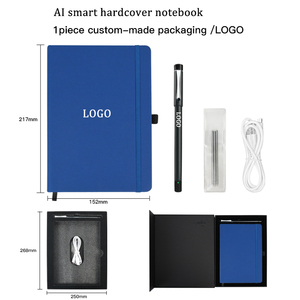 Venta caliente Ai Office Notebook de tapa dura Diseño AI Generar representaciones Documentos AI Smart Notebook Smart Pen Set Reutilizable - Product Image 6