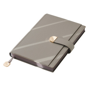 新款A5简约软皮笔记本高颜值商务办公记事本加厚考研 - Product Image 1