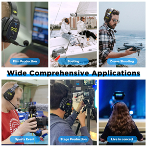 Saramonic Witalk WT5S Sistema de auriculares de comunicación de intercomunicación inalámbrica dúplex completo para Drone Shooting TV Producción de películas Trabajo en equipo - Product Image 4