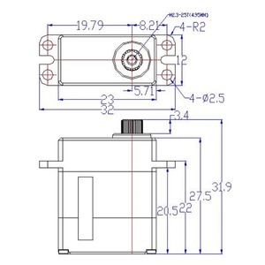 Обучающий робот-манипулятор с 360 градусами 4,8-6 В, 5 кг - Product Image 5