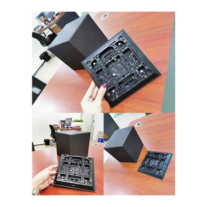 P3 Creative <strong>Design</strong> <strong>LED</strong> Square Cube Digital Signage Waterproof Rotating Magic <strong>LED</strong> Cube Display Screen Outdoor Advertising - Product Image 2