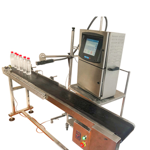 2025 Nachrichten Inkjet <span class=keywords><strong>Batch</strong></span> Code Drucker Kontinuierlicher Cij Ablaufdatum Codierer Drucker Haustier flasche Codier maschine Lösungsmittel Tinte Einfarbig