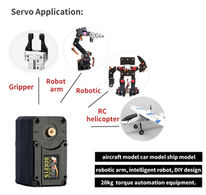 Feetech19kgシリアルコントロールBUSttlサーボエモロボット真空ロボットロボロックサーボ工場SCS225 - Product Image 6