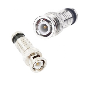 BNC公压缩同轴连接器RG59适配器 - Product Image 1
