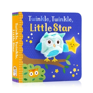 İngilizce klasik kreş rhyme parmak kuklası kitap ebeveyn-çocuk interaktif karton kitap - Product Image 3