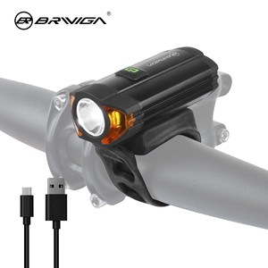 Briviga ไฟหน้า LED XP-G2ไฟด้านข้างขนาดเล็กหมุนได้สำหรับจักรยานรถจักรยานรถจักรยานรถจักรยานแบบชาร์จได้ USB-C - Product Image 1