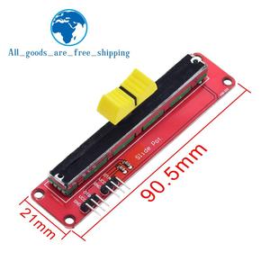 Arduino AVR電子ブロック用TZTスライドポテンショメータ10Kリニアモジュールデュアル出力 - Product Image 2