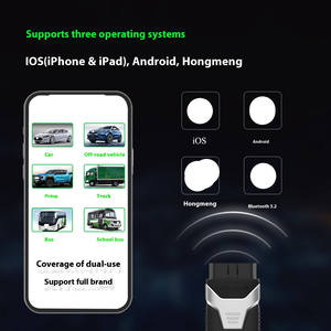 Nuovo compatibile con Android IOS Z5 OBD2 rilevatore di guasto del motore Smart Automobile strumenti diagnostici con connettività Bluetooth - Product Image 5
