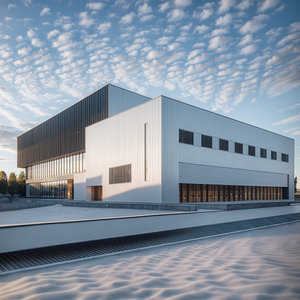Customizable Modern Multi-scale Prefabricated Steel Structure Housing and Supermarket Industrial Design Style Buildings - Product Image 3