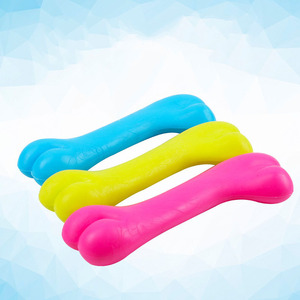 Chất Lượng Cao Tpr Đồ Chơi Con Chó Răng Mài Răng Làm Sạch Cao Su Cắn Kháng Xương Nhai Đồ Chơi - Product Image 2