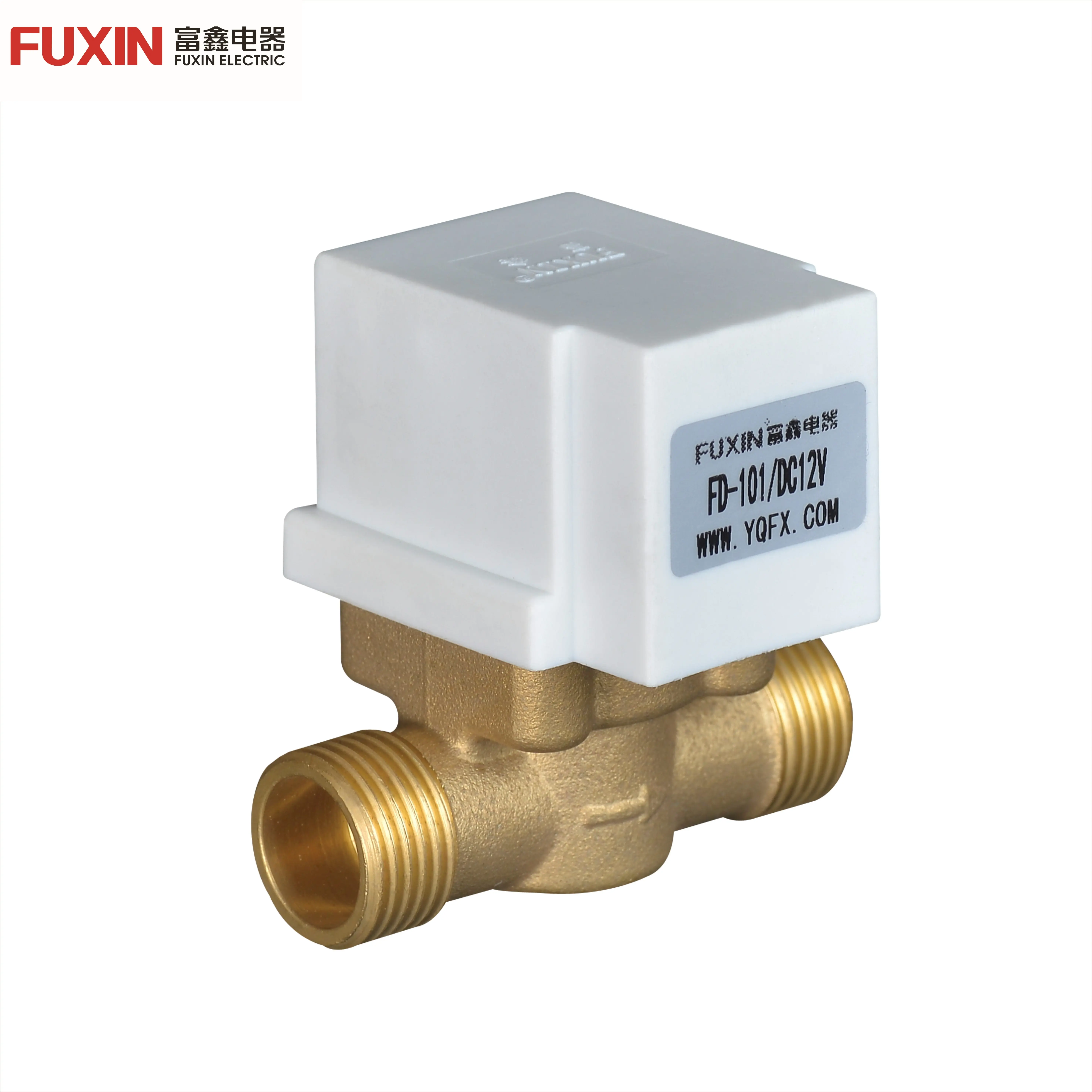 Fuxin válvula solenoide de bronze, válvula solenoide de água de FD-101 polegadas, 220 dc12v ac 1/2 v