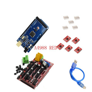 Controlador para Arduino 3D, Mega 2560 R3 Mega2560 REV3 + rampas 1,4, kit arduino, Reprap MendelPrusa