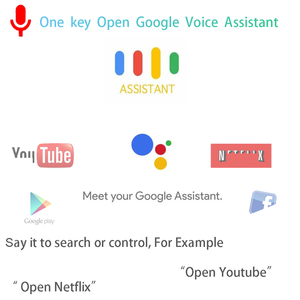 G10 akıllı bir anahtar açık google voice assistant evrensel ses uzaktan hava fare kontrolü - Product Image 4