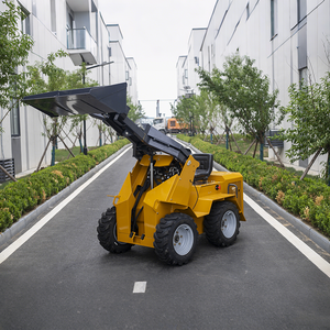 Miễn phí vận chuyển Trung Quốc theo dõi <span class=keywords><strong>mini</strong></span> Skid chỉ đạo Bộ nạp S490 xô đào hầm cho trang web nhỏ hoạt động - Product Image 3