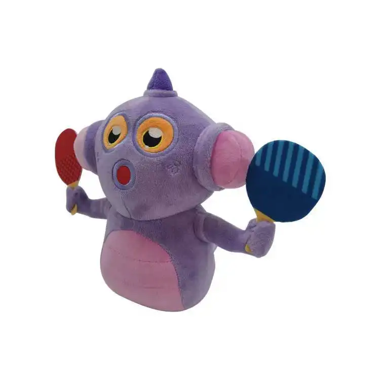 OEM ODM personnalisé mes monstres chantants jouets en peluche animaux en peluche mignon dessin animé animal en peluche poupée pour enfants et filles cadeaux