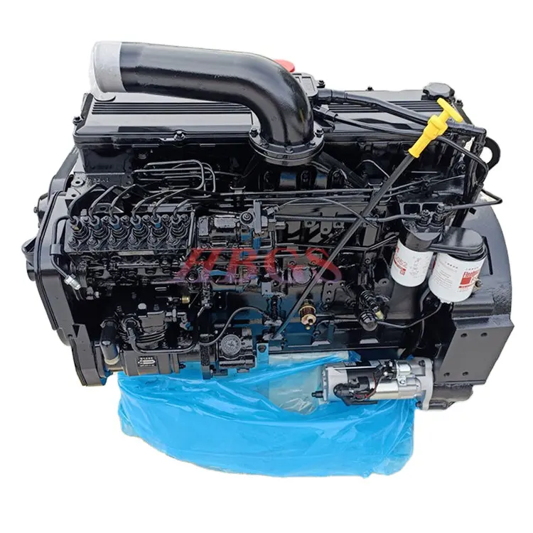 Conjunto de motor diésel 8.9L 6LT, motor 6LTAA8.9 para generación de energía.