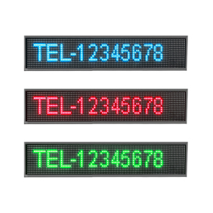P5อัลตร้าบาง16*64สี RGB รถนำคณะกรรมการการแสดงผลเข้าสู่ระบบในร่มโปรแกรมเลื่อนข้อความโฆษณาแผงหน้าจอ - Product Image 2