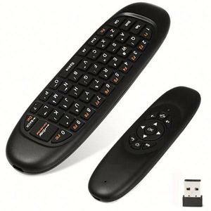 C120 2.4G USBワイヤレスマウスAndroid TVコンピュータミニエアマウスNew C120フライングマウスワイヤレスリモコン - Product Image 2