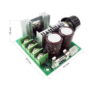 Regolatore di velocità del motore cc regolatore di velocità del condensatore controllo automatico della velocità del regolatore di velocità PWM interruttore del Controller della ventola del motore 12V-40V 10A - Product Image 6