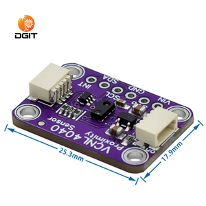 VCNL4040近接および周囲光センサーブレイクアウト-I2C STEMMA QT/Qwiic (0-200mm/0-6553ルクス) スマートSensiti付きArduino/RPi用 - Product Image 2
