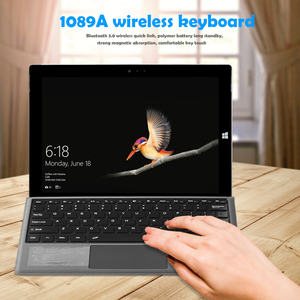 迷你超薄3.0类型C，适用于微软Surface Pro 3/4/5/6/7 & Surface Go可调RGB背光无线键盘USB Interfa - Product Image 4