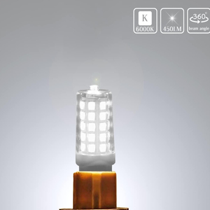 G9 LED ampuller 40Watt eşdeğer T4 avize ampul bi-pin G9 tabanı olmayan kısılabilir 4W LED ampul 360 derece ışın açısı - Product Image 2