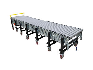 Anti-corrosion/ Anti-rust Gravity Flexible Adjustable Stainless Steel Roller Conveyor for for <strong>Container</strong> <strong>Loading</strong> <strong>and</strong> <strong>Unloading</strong>