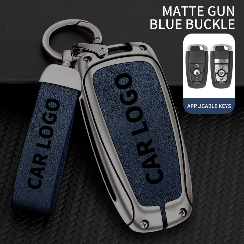 Pistola in metallo blu