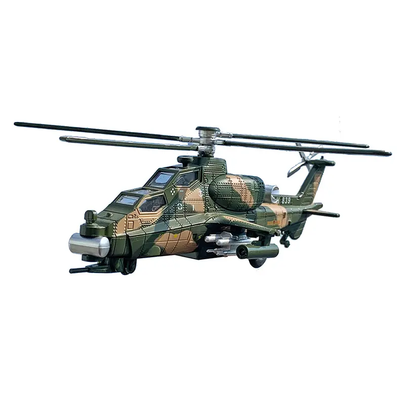 Hight quality helicopter toys for kids model aircraft military diecast helicopter model