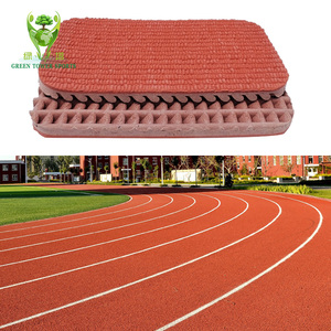 强摩擦室外橡胶跑道表面强摩擦运动跑道合成预制橡胶跑道 - Product Image 5