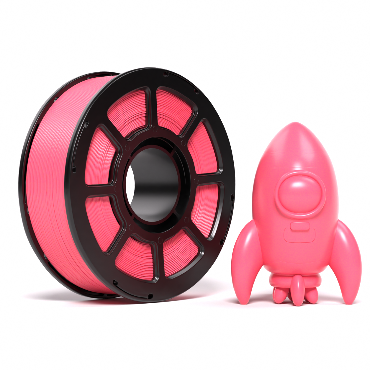 Bright rose pink