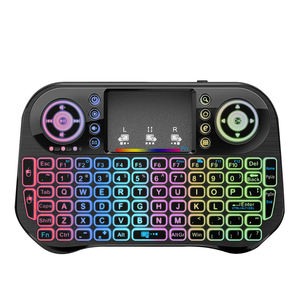 Miniteclado inalámbrico i10 Air mouse, periférico con panel táctil, colorido, 2,4G - Product Image 1