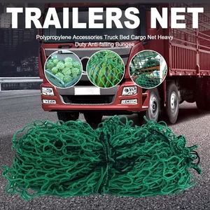 Rete di carico elastica senza nodo resistente con ganci letto di arrampicata copertura per la sicurezza del carico del rimorchio Cut-to-Fit di servizio per i camion - Product Image 3