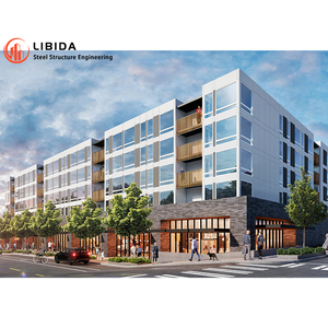 الأكثر مبيعًا هيكل فولاذية عالية الارتفاع مسبقة الصنع مشهورة ، إطار شقة ، مبنى فندقي - Product Image 4