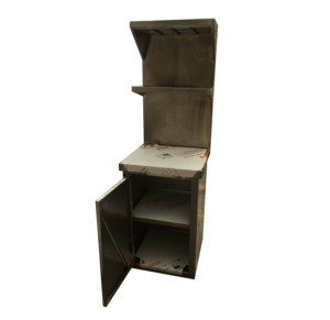 ตู้สแตนเลสสำหรับใส่พิซซ่า/เบอร์เกอร์แบบปรับแต่งจานพร้อมกระทะส่วนผสมซอสผลไม้สำหรับห้องครัว - Product Image 2