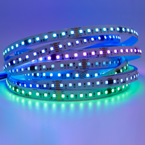 Factory Supply Guangdong Smart Smd2835RGB <strong>Led</strong> Flexible Light Strap 120LED DC24V RGB Flexible <strong>LED</strong> Stripe Light Custom Waterproof - Product Image 1