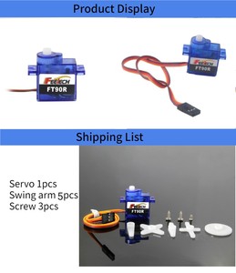 Feetech FT90R Digital Micro Sg90 360-Grad-Drehung 9g Servo für Roboters pielzeug Auto Dynamixel Codierung 3D-Druck BBC Micro Bit - Product Image 6