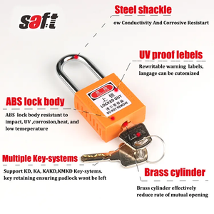 38mm Ổ khóa cho các thiết bị công nghiệp thép không gỉ còng dưới Ổ khóa an toàn - Product Image 3