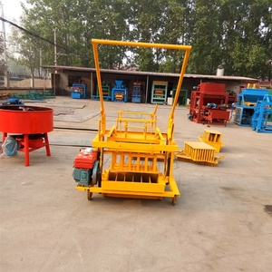 Diesel Concrete Interlocking Manual Brick Making Machinery